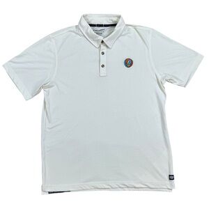 686 Everywhere x Grateful Dead Tech Polo Shirt Men’s Medium Steal Your Face Logo